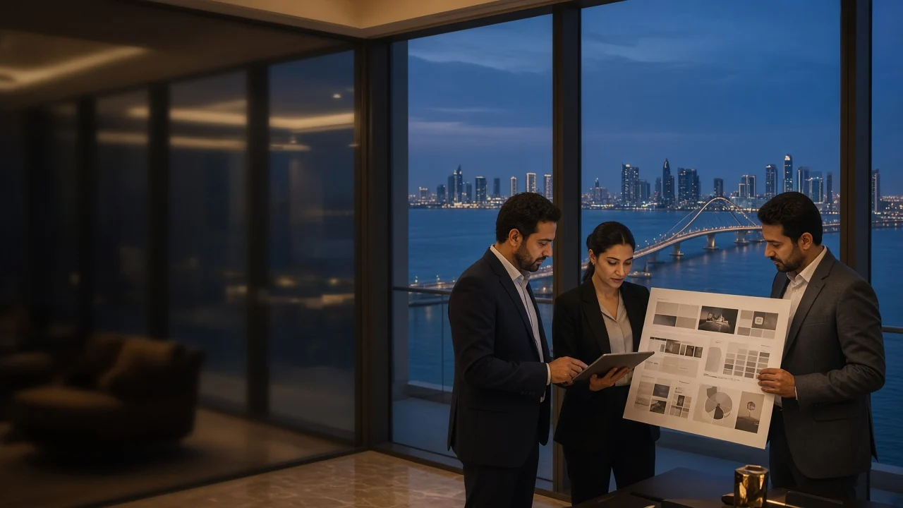 Ajman waterfront desk